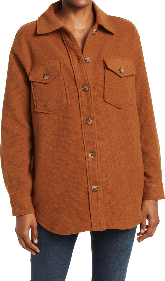 Textured Knit Shacket | Nordstrom Rack