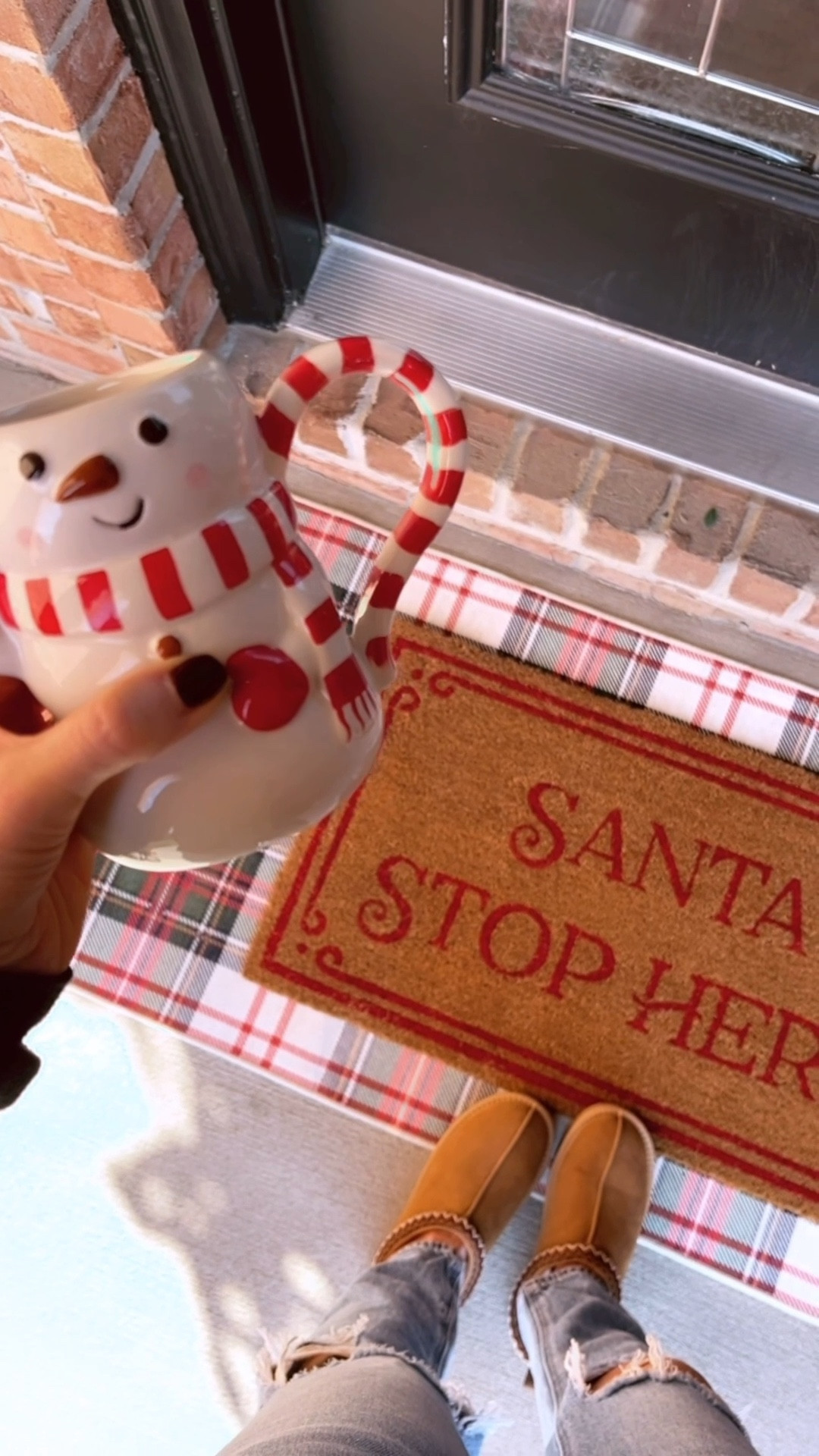 This coffee mug makes me smile every morning! ☕️ set out my holiday rugs this morning & I think it turned out adorable 

#LTKHoliday #LTKSeasonal #LTKStyleTip