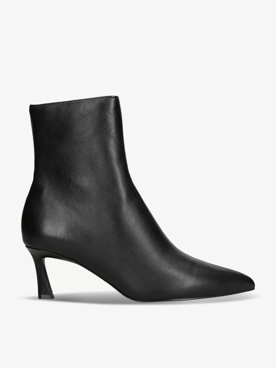 Lulah angled-heel leather ankle boots | Selfridges