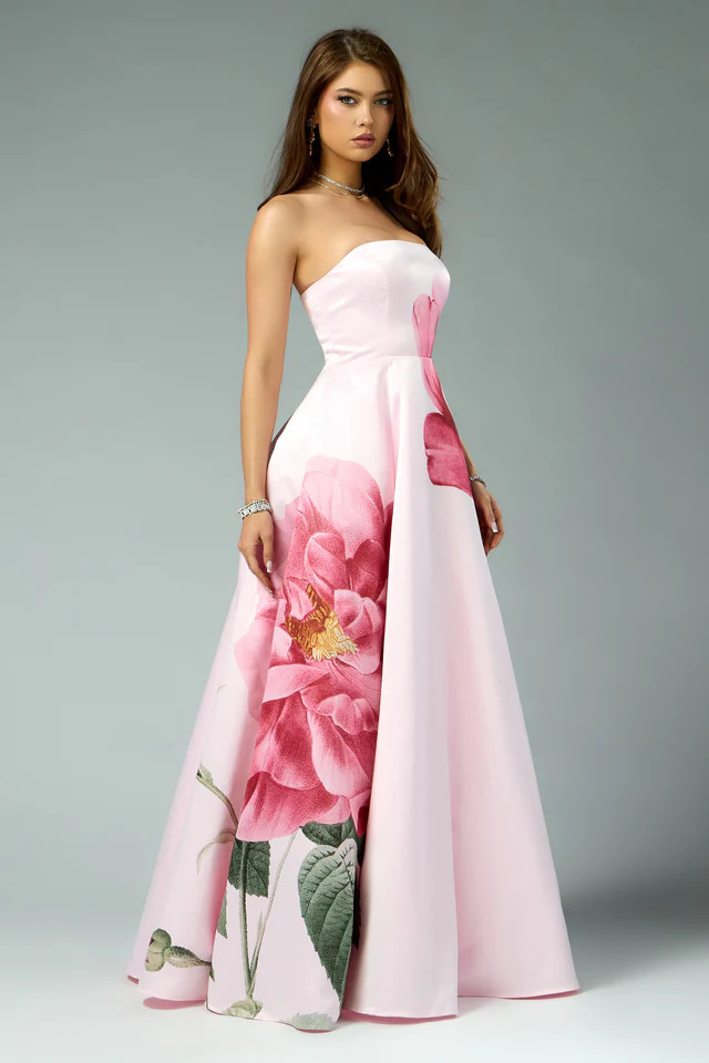 Susan Floral A-Line Ball Gown | Windsor Stores