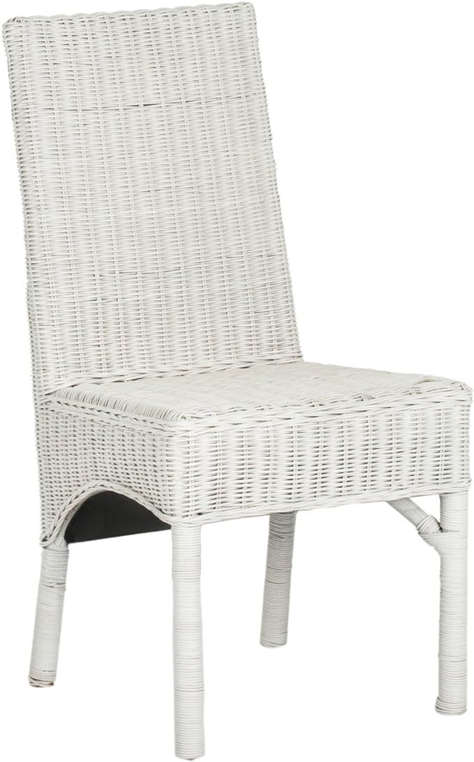 Safavieh Home Collection Sommerset White Dining Chair (Set of 2) | Amazon (US)