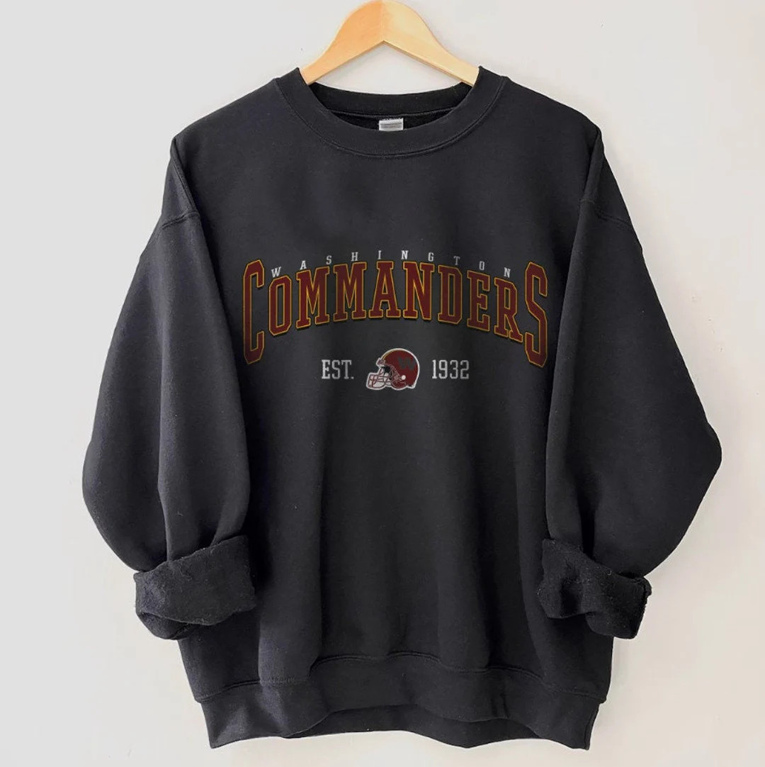Washington Football Sweatshirt Vintage Style Washington - Etsy | Etsy (US)