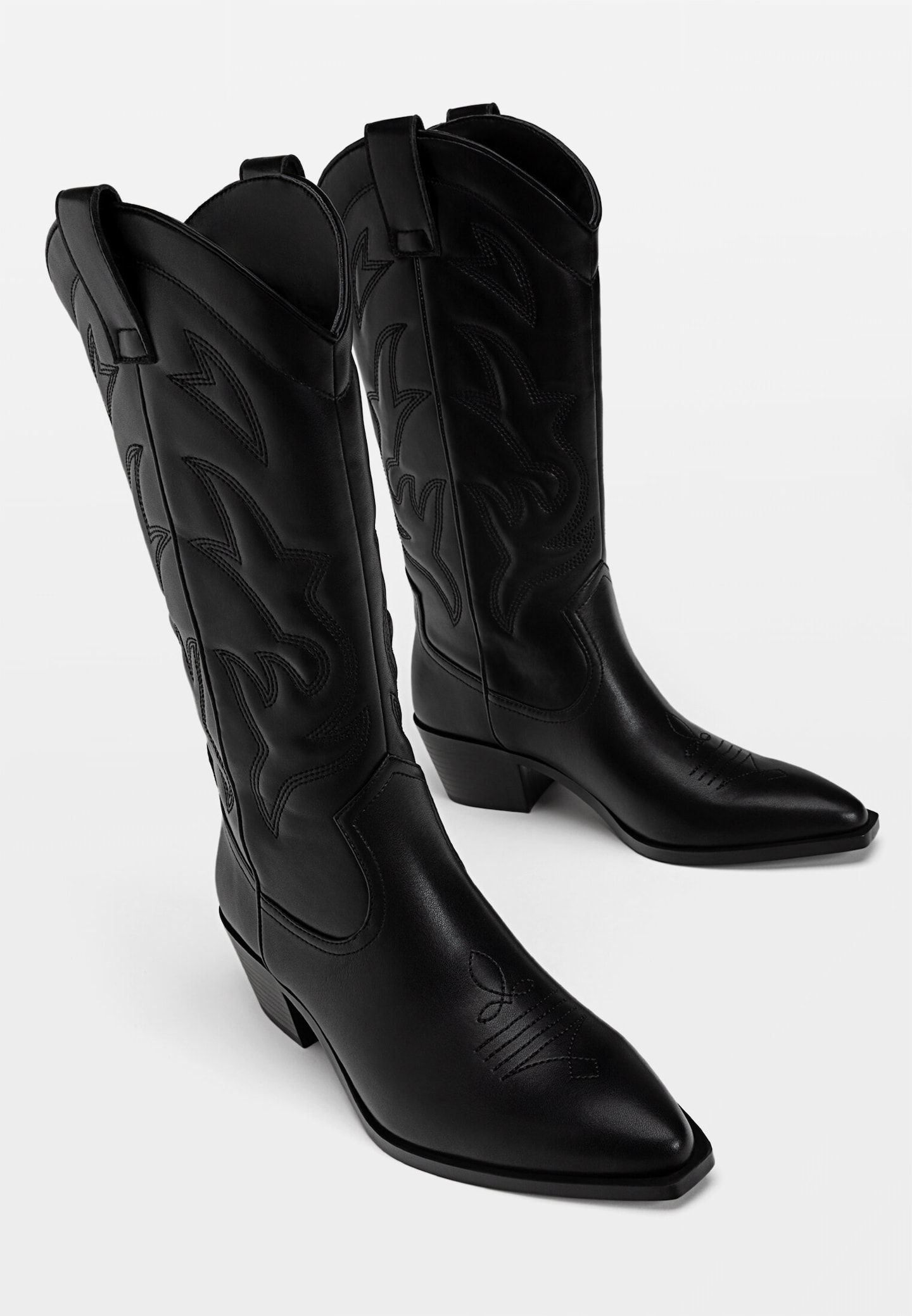 Heeled cowboy boots | Stradivarius (UK)