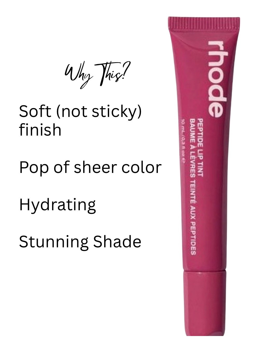 The perfect “your lips but better” 💋
This peptide lip tint is hydrating, non-sticky, and gives a sheer wash of color.
If you love natural lip products and everyday gloss, this is it.

#rhodemakeup #liptint #hydratinglips #cleanbeauty #everydayglam


#LTKgrwm #LTKWedding #LTKBeauty