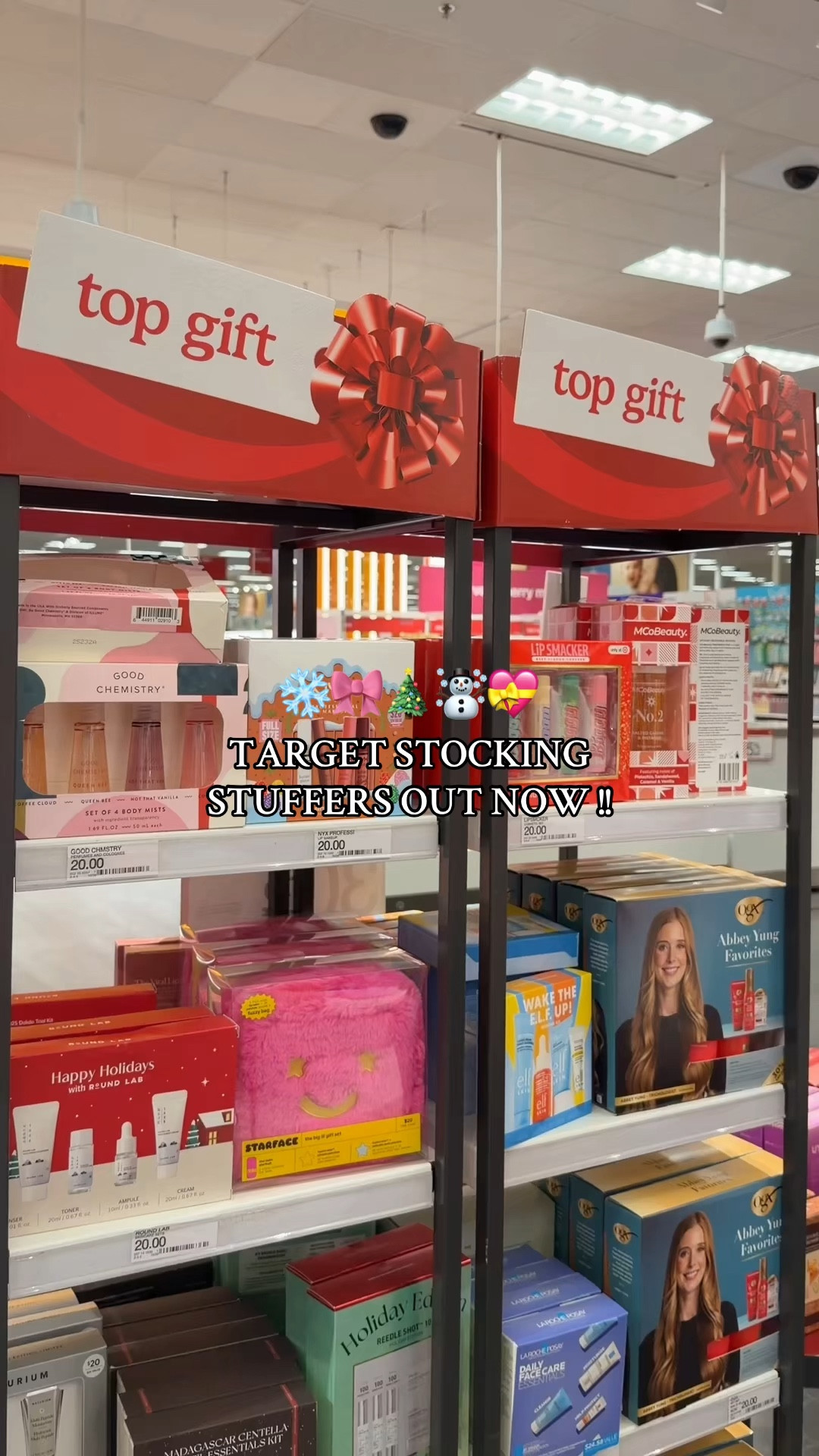 Target stocking stuffer ideas!!! So many cute seasonal gift sets from iconic brands now at Target, keep an eye out 🎀☃️ #targetfinds #stockingstuffers 

#LTKSeasonal #LTKHoliday #LTKGiftGuide