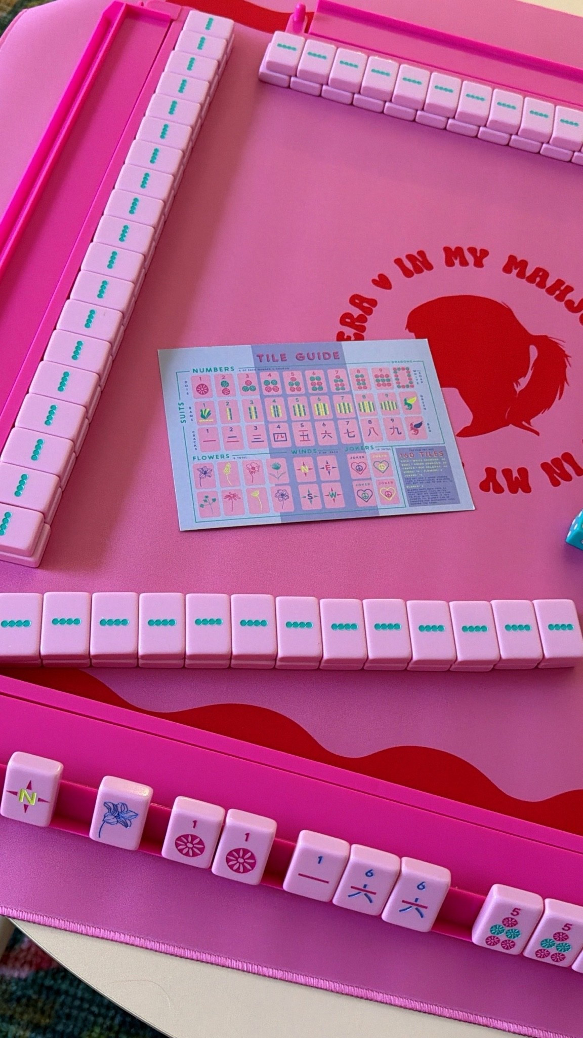 my new Pretty in Pink mahjong set 💕🀄️

#LTKHome
