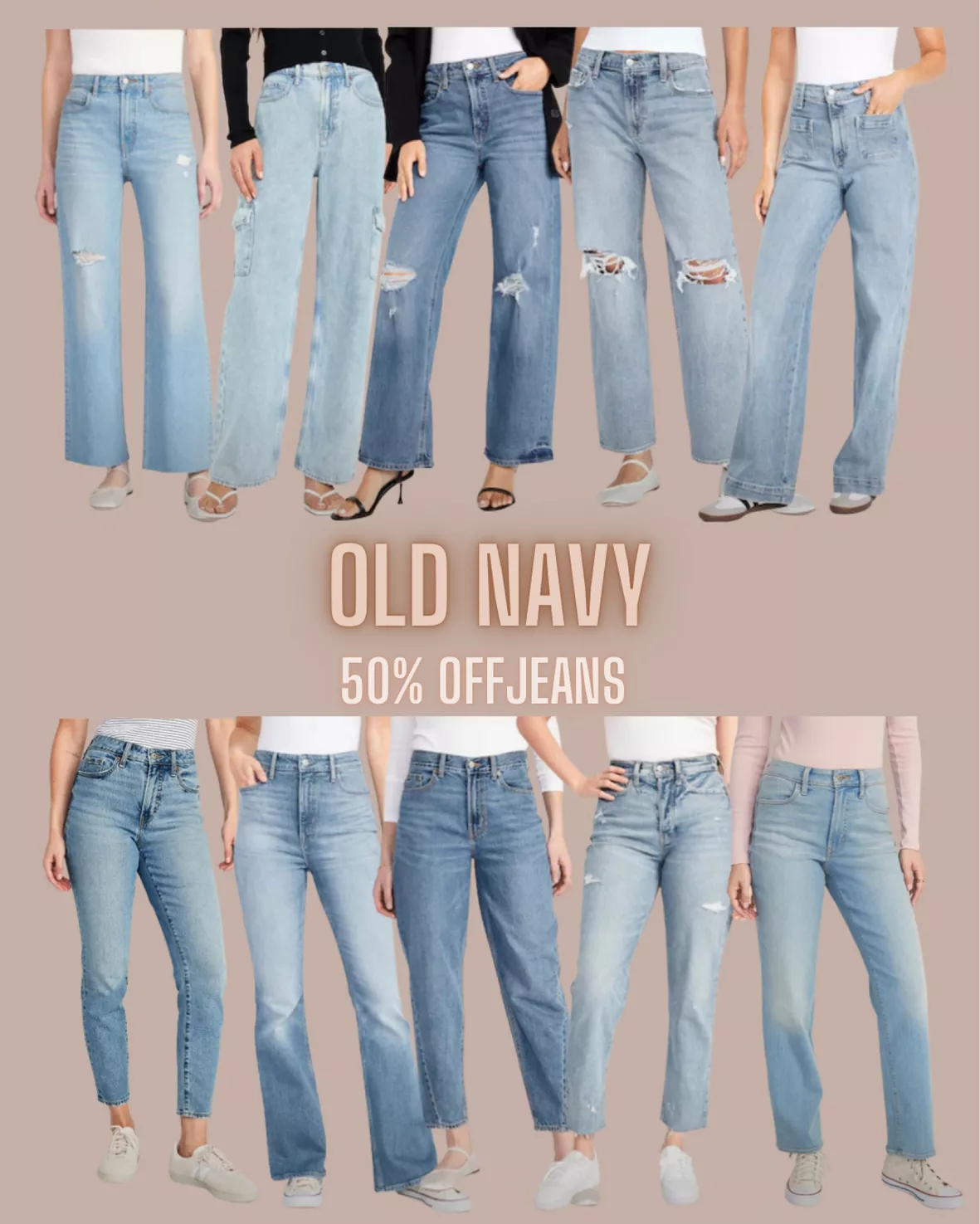 High-Waisted Wow Loose Jeans