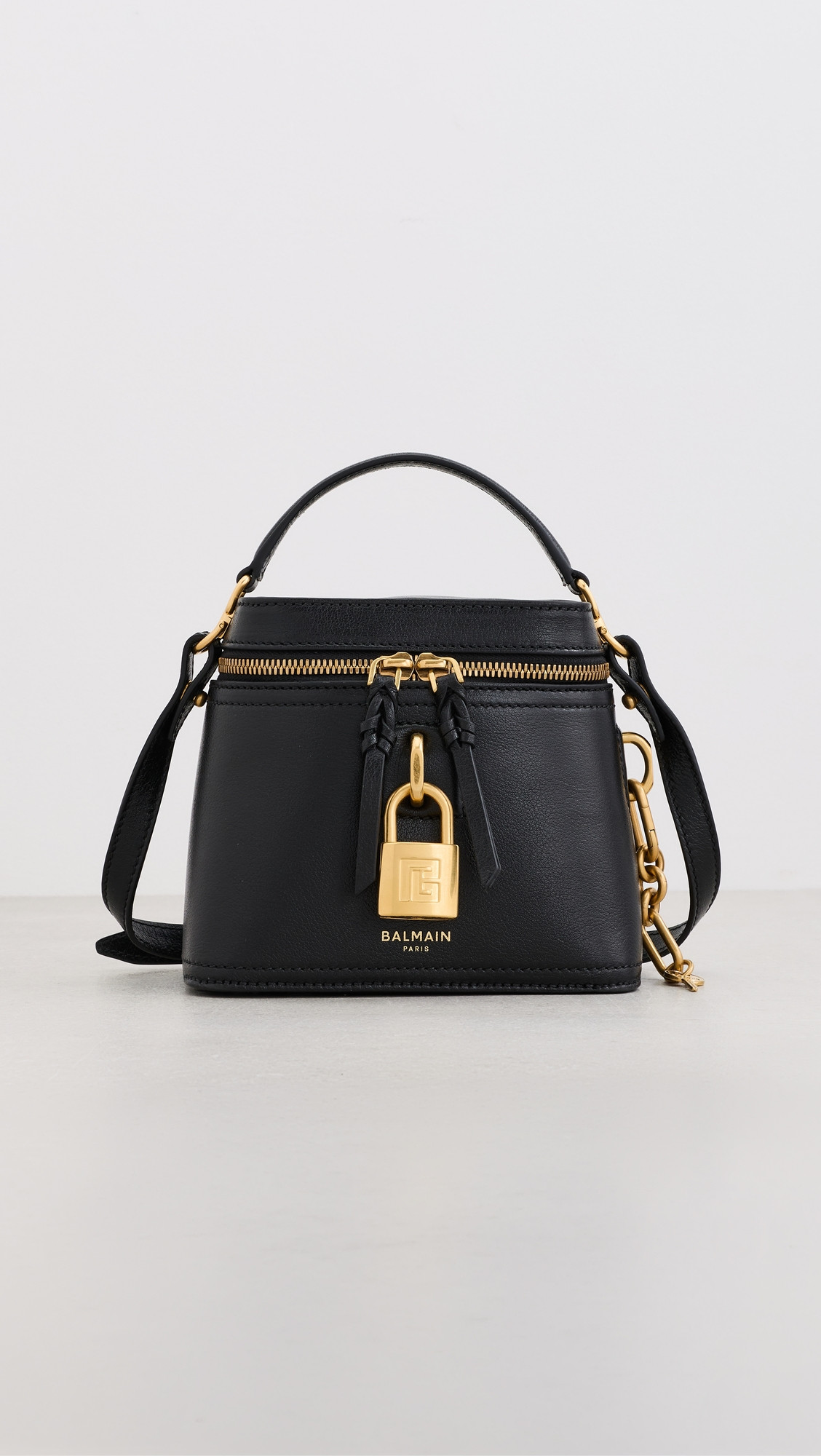 Pulse Buffalo Leather Vanity Bag - 0Pa Noir | Shopbop