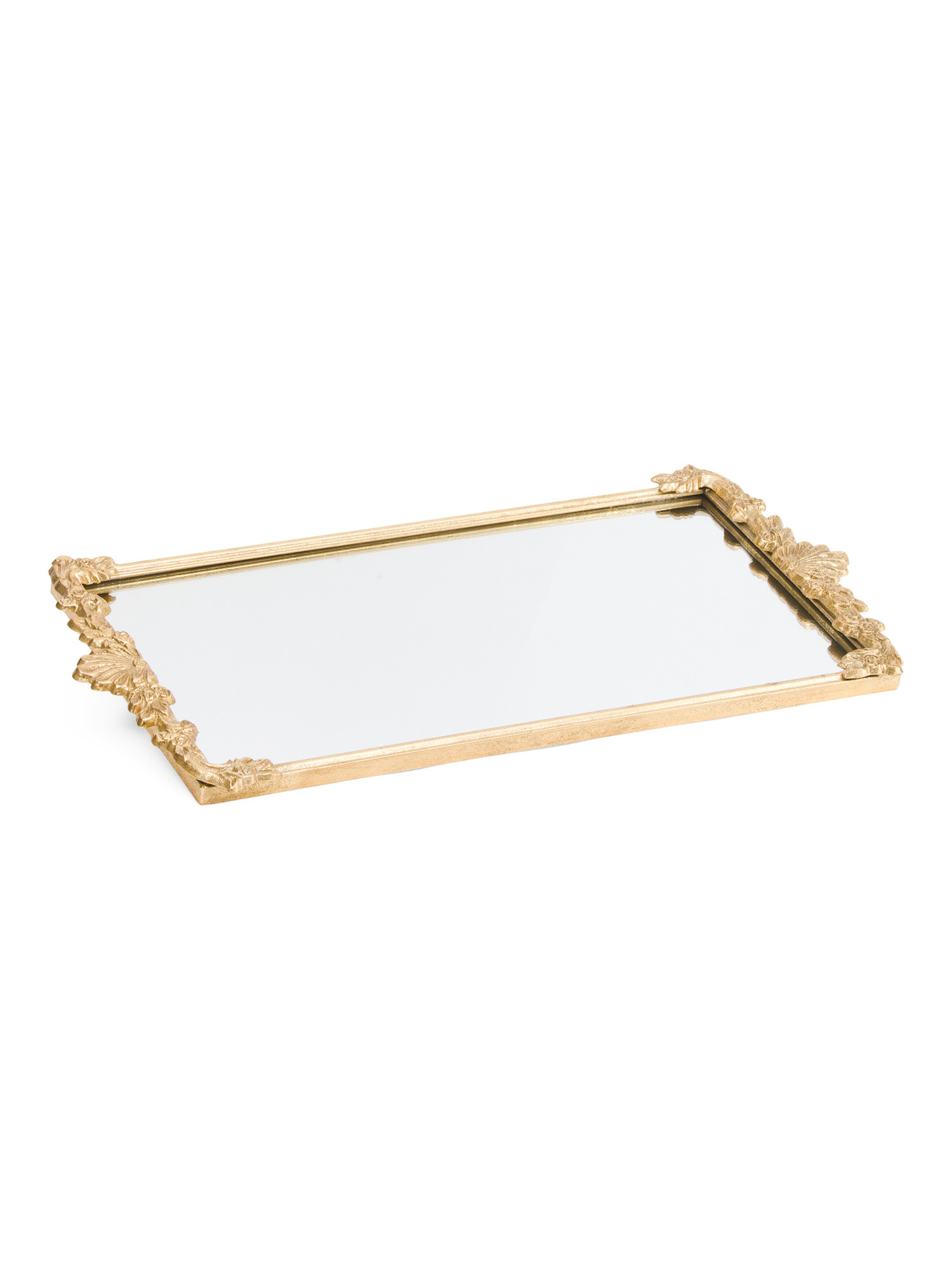 Iron Frame Rectangular Mirror Tray | TJ Maxx