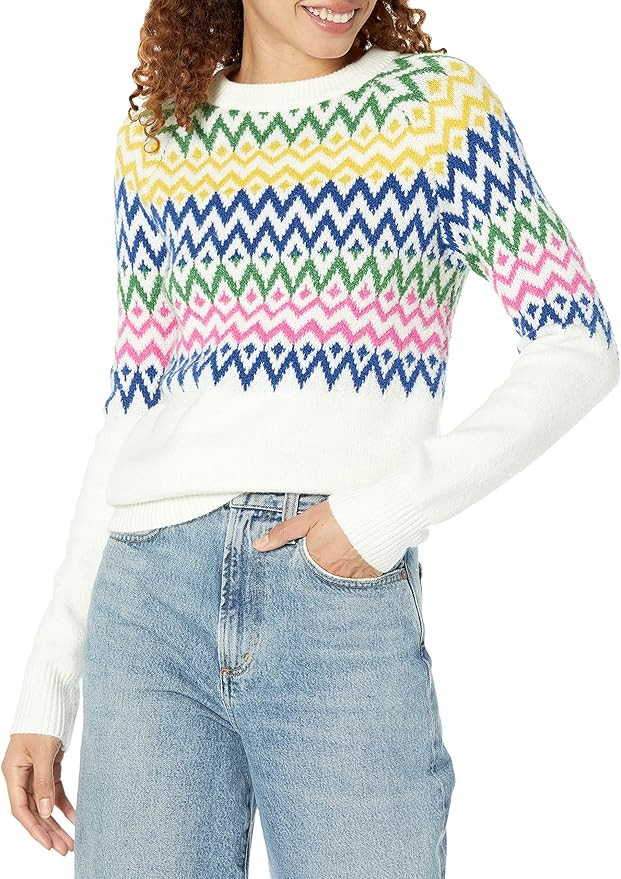 Amazon Essentials Women's Soft-Touch Crewneck Novelty Sweater | Amazon (US)