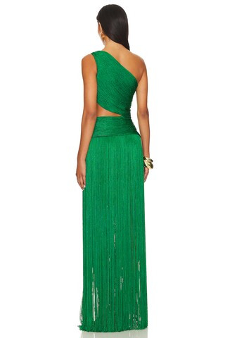 Jafari Sierra Sleeveless Gown in Green | Revolve Clothing (Global)