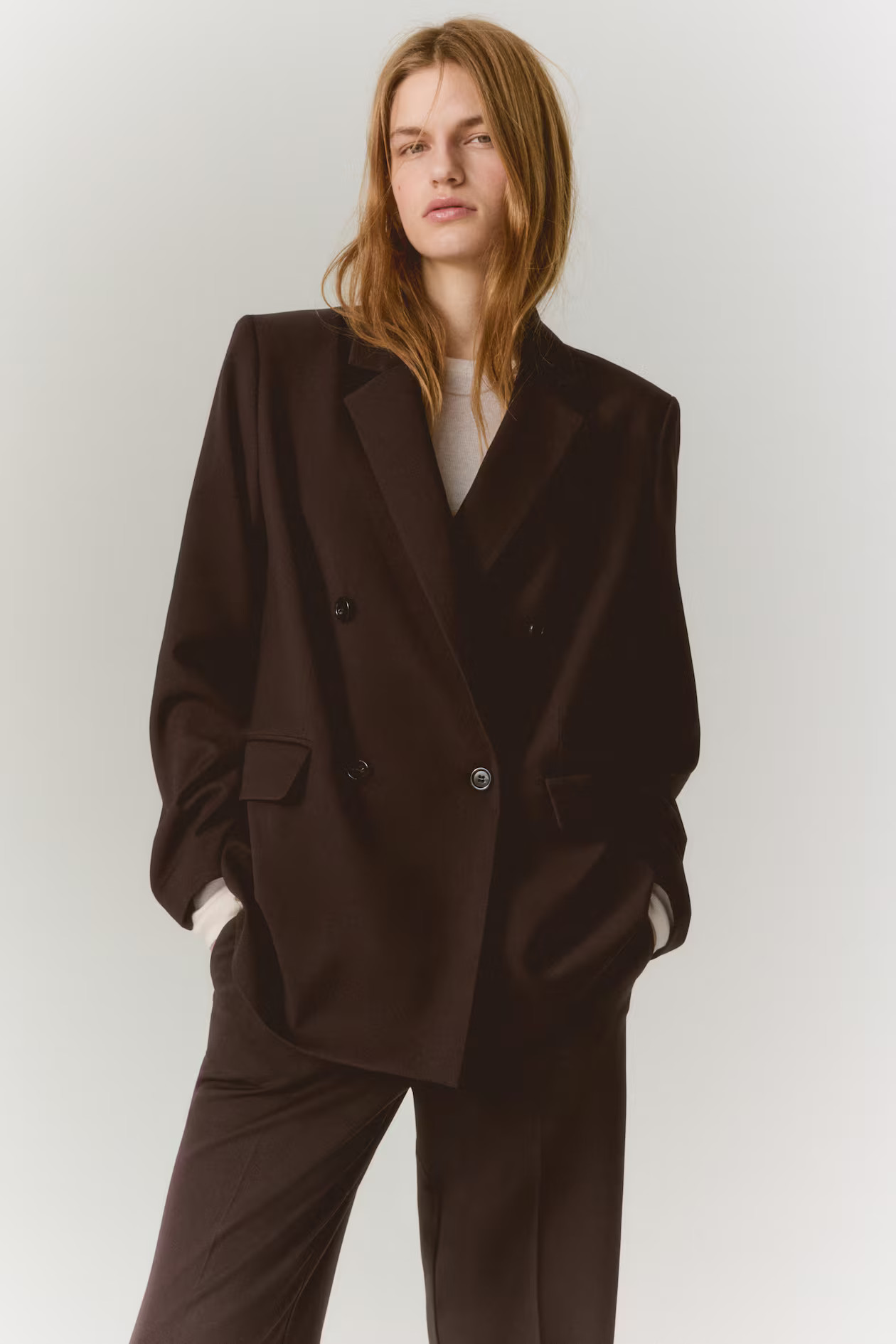 Double-breasted blazer | H&M (UK, MY, IN, SG, PH, TW, HK)