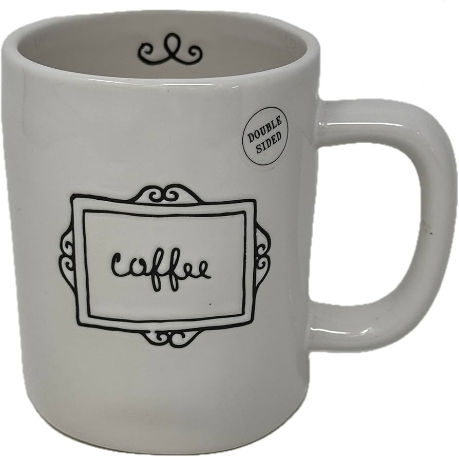 Rae Dunn by Magenta Coffee Mug - Different Coffee Designs (Coffee in Picture Frame) | Amazon (US)