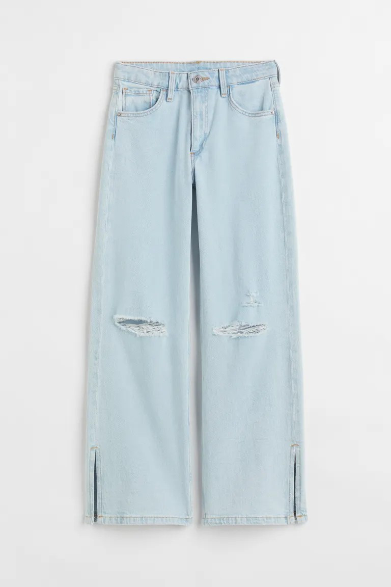 Wide High Jeans | H&M (US + CA)