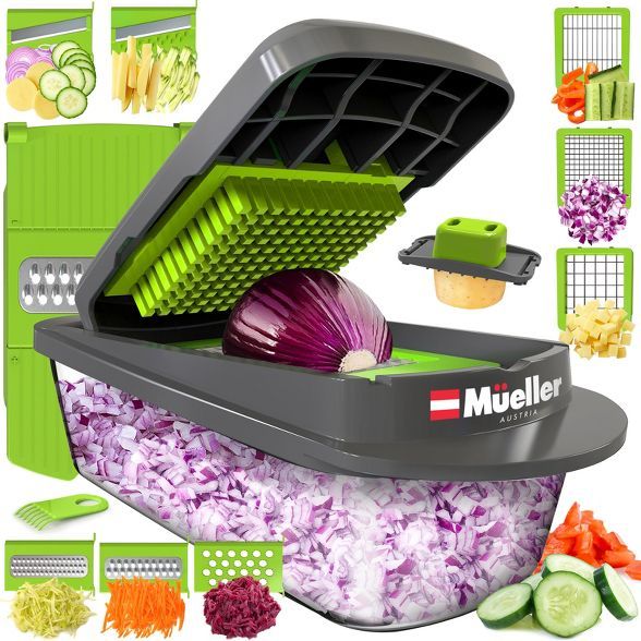 Mueller Austria Pro-Series 8 in 1 Multi-Use Slicer and Dicer - Gray | Target