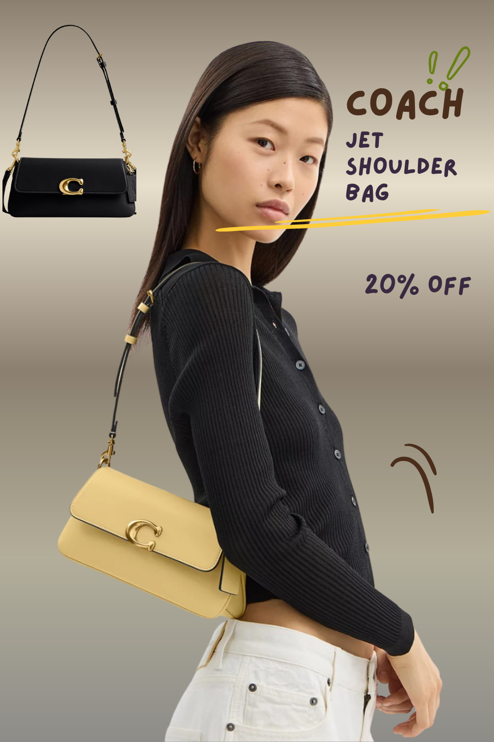 New Color Coach Jet Shoulder Bag – Classic Everyday Bag!

The Coach Jet Shoulder Bag is now available in new colors. This is a simple and easy everyday Coach bag that goes with any outfit. Lightweight, practical, and perfect for daily use, shopping, travel, or work. The new colors make this classic Coach bag even better for the new season. 

 #LTKstyletip #LTKbag #LTKgiftguide