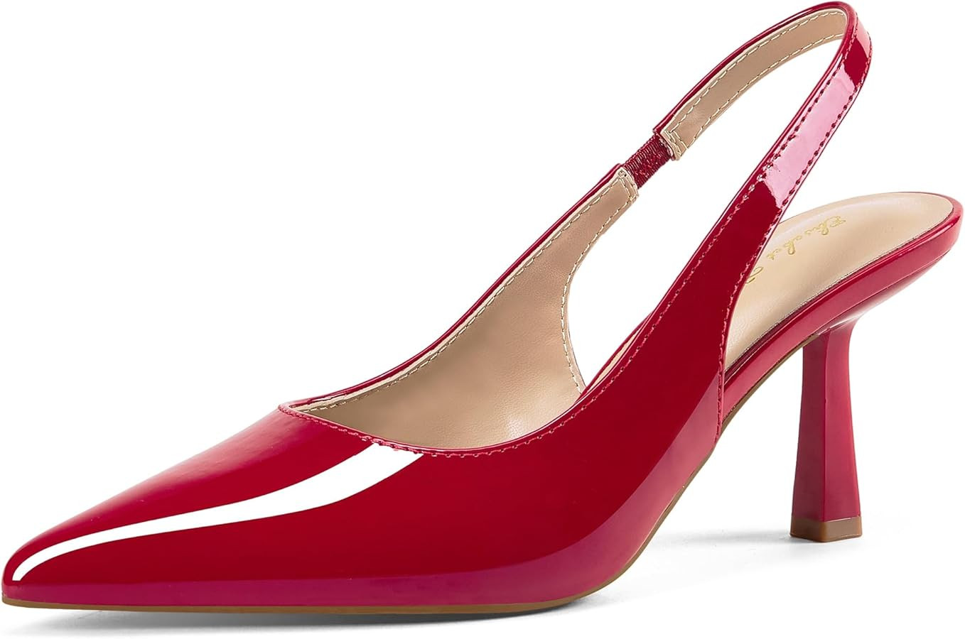Elisabet Tang Women Stiletto Slingback Heels Pumps Shoes | Amazon (US)