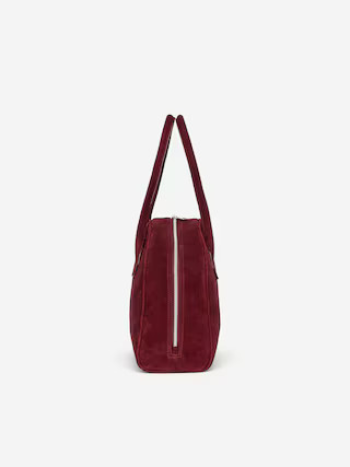 Suede Bowling Bag – Dark Red – Women – ARKET GB | Arket UK