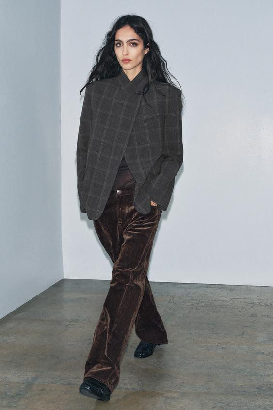 ZW COLLECTION LIMITED EDITION CHECK BLAZER | Zara UK