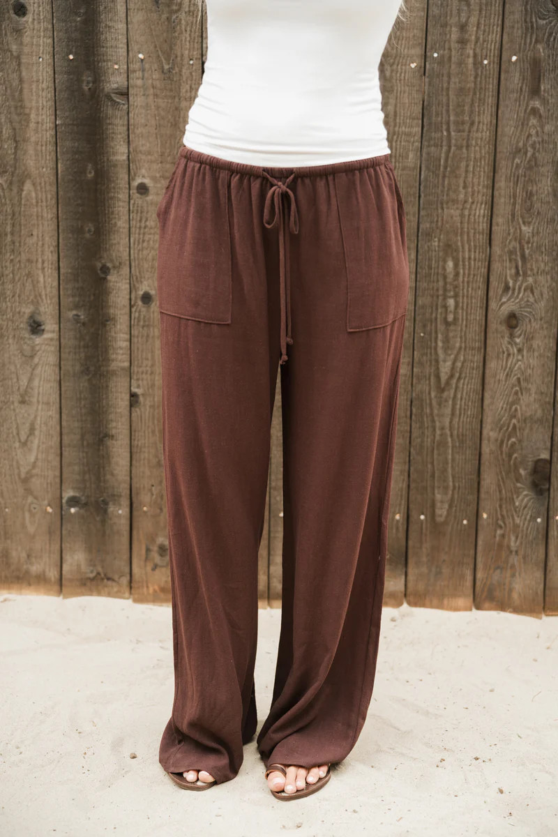 Isla Linen Pants | Carly Jean Los Angeles