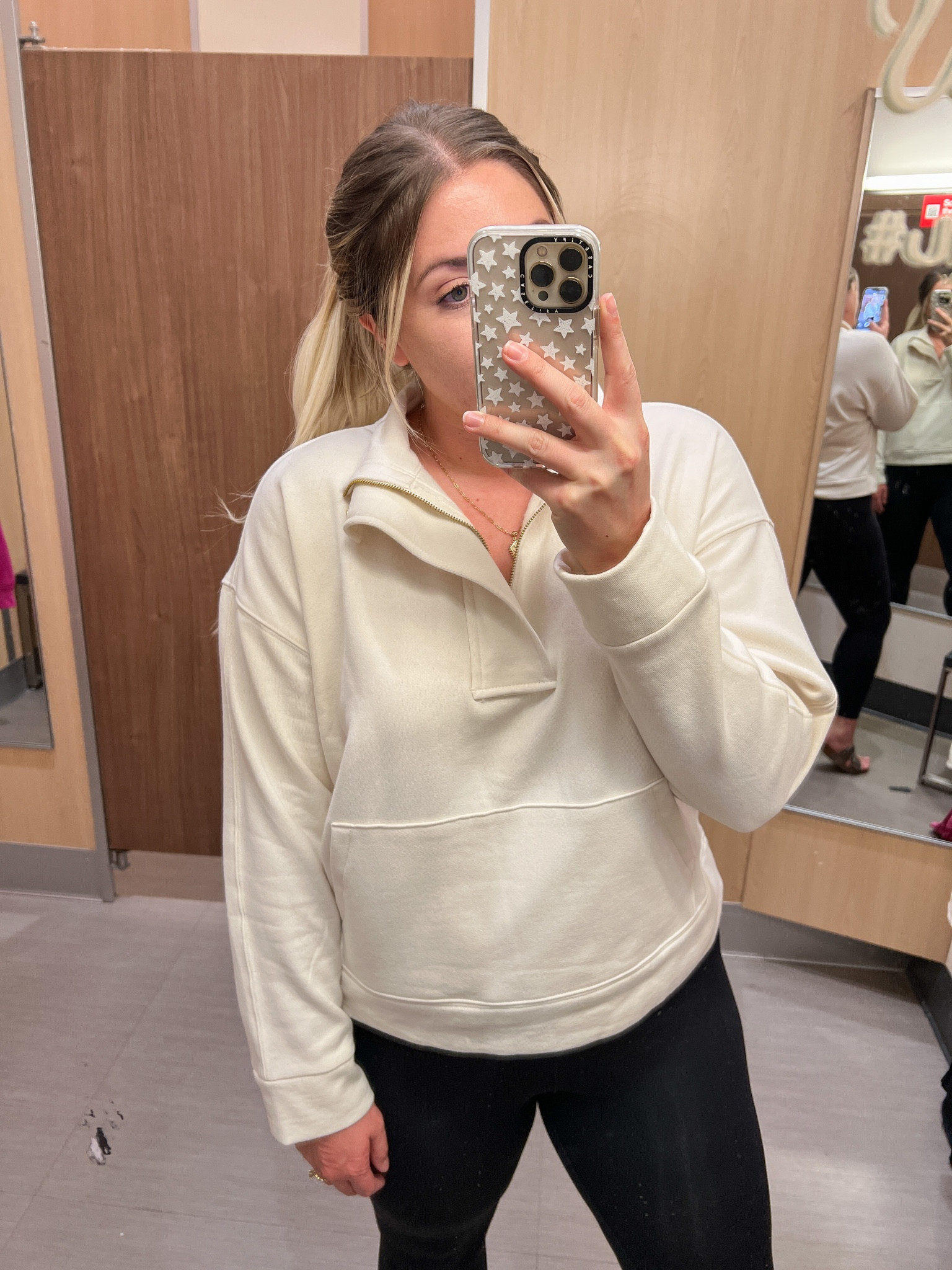 Ivory quarter zip pullover 40% off for Target Deal Days

#LTKsalealert #LTKunder50