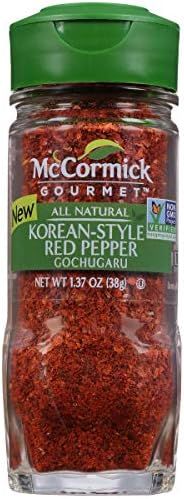 McCormick Gourmet, Korean Style Red Pepper, 1.37 oz | Amazon (US)