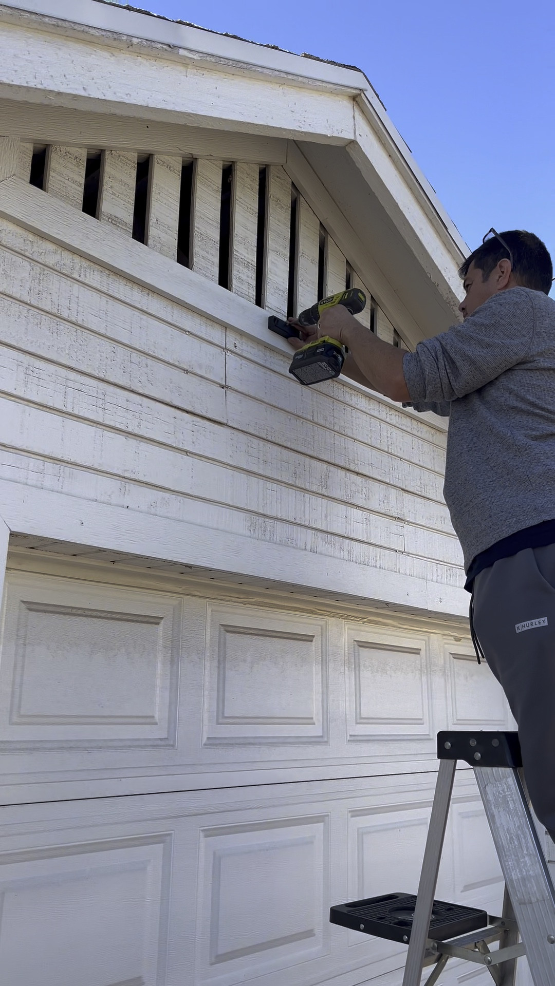 Problem solved or able to add a security floodlight that is solar powered multiple angles and super bright grab a pack of these and light up the exterior of your home today! 

#solarlights
#floodlights
#home

#LTKOver40 #LTKHome