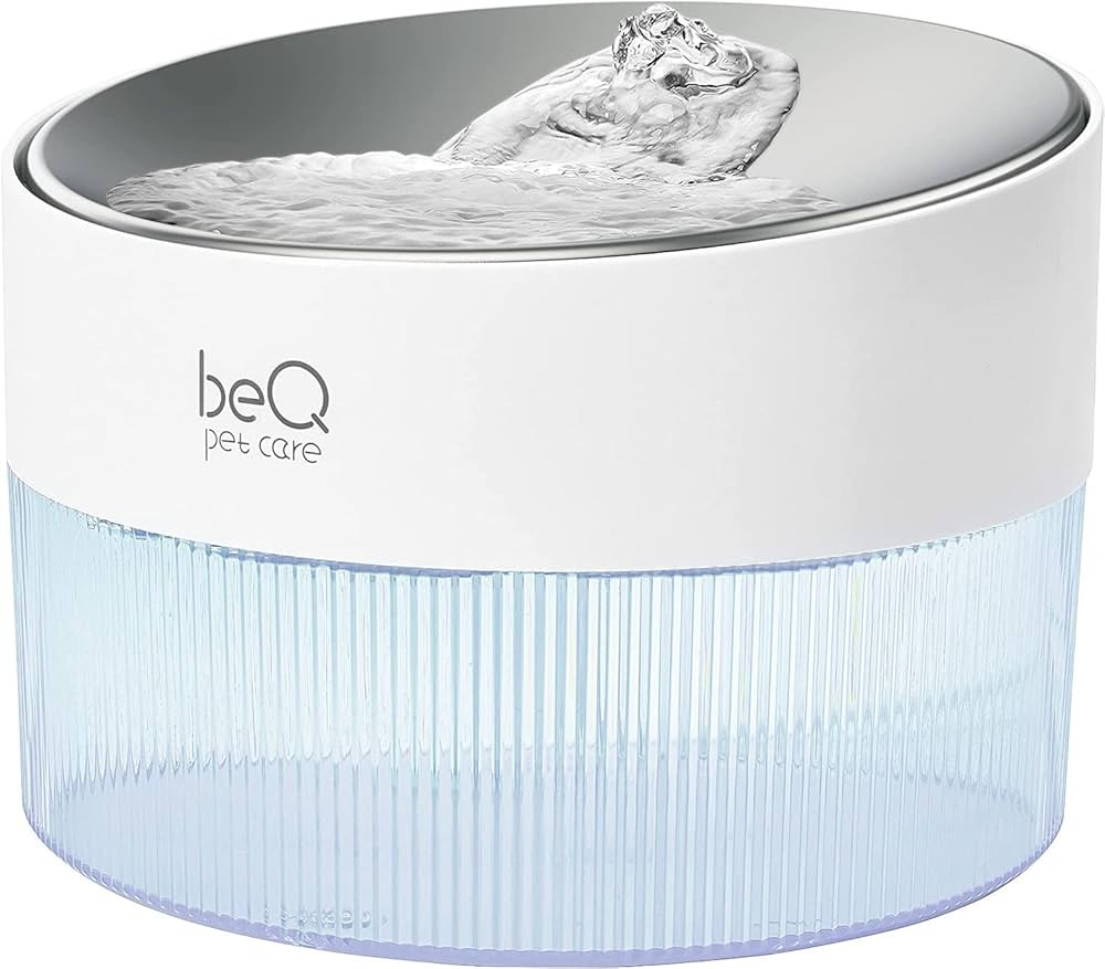 Upgrade beQ Automatic cat Water Fountain,2.5L/84oz Inside Ultra-Quiet Stainless Steel pet Water D... | Amazon (US)