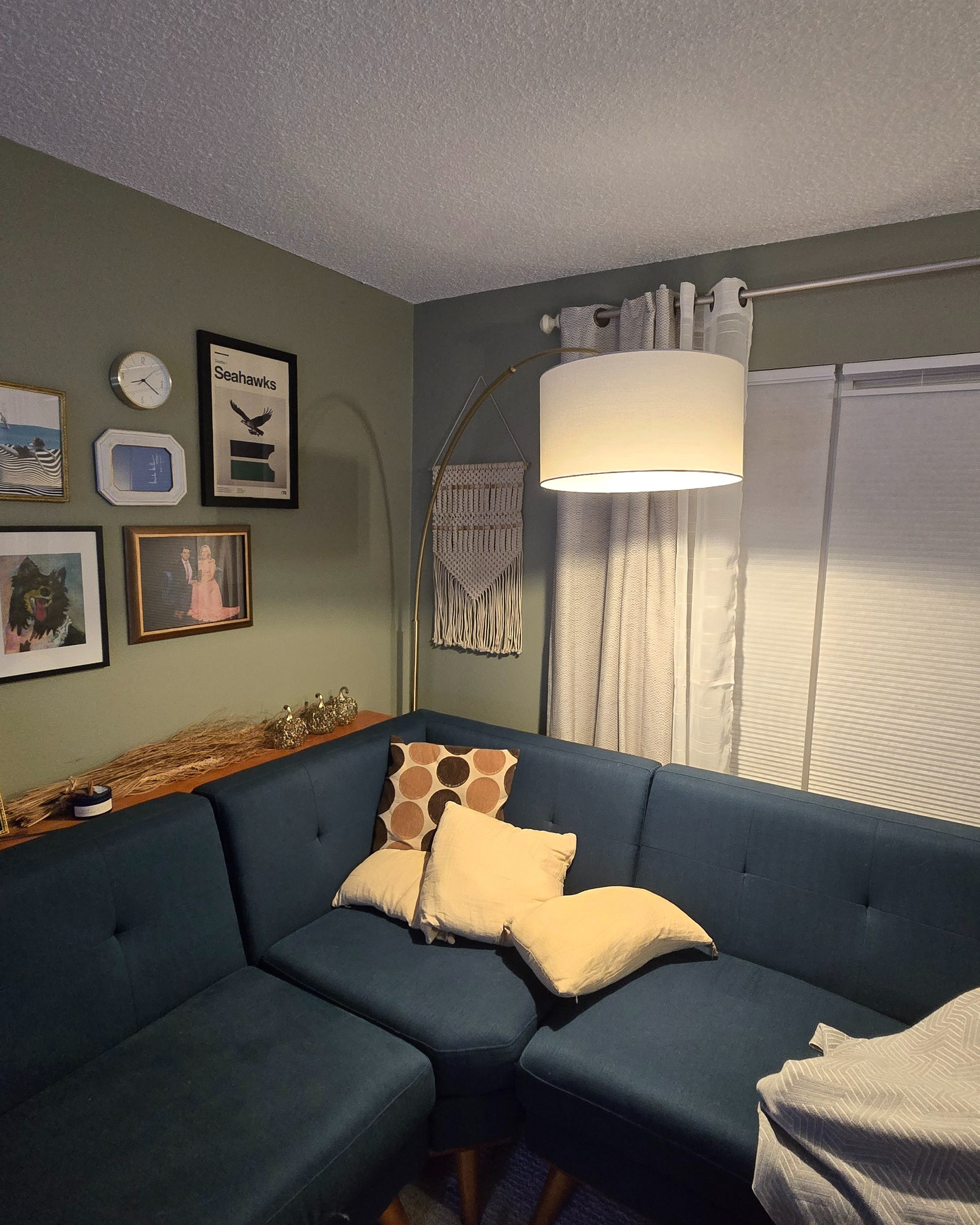 just set up a new arc floor lamp from wayfair. this one was the best bang for your buck with a real marble base and the tallest height. 

#LTKHome #LTKSaleAlert #LTKU