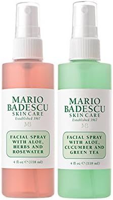 Mario Badescu Facial Spray Herbs/Rosewater and Cucumber/Green Tea (Pack of 2) | Amazon (US)
