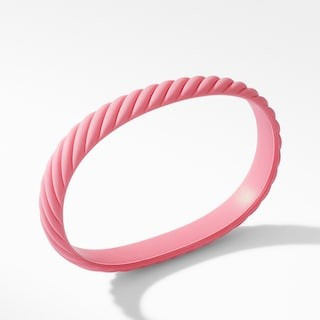 DY x BCRF Cable Pink Rubber Bracelet | David Yurman