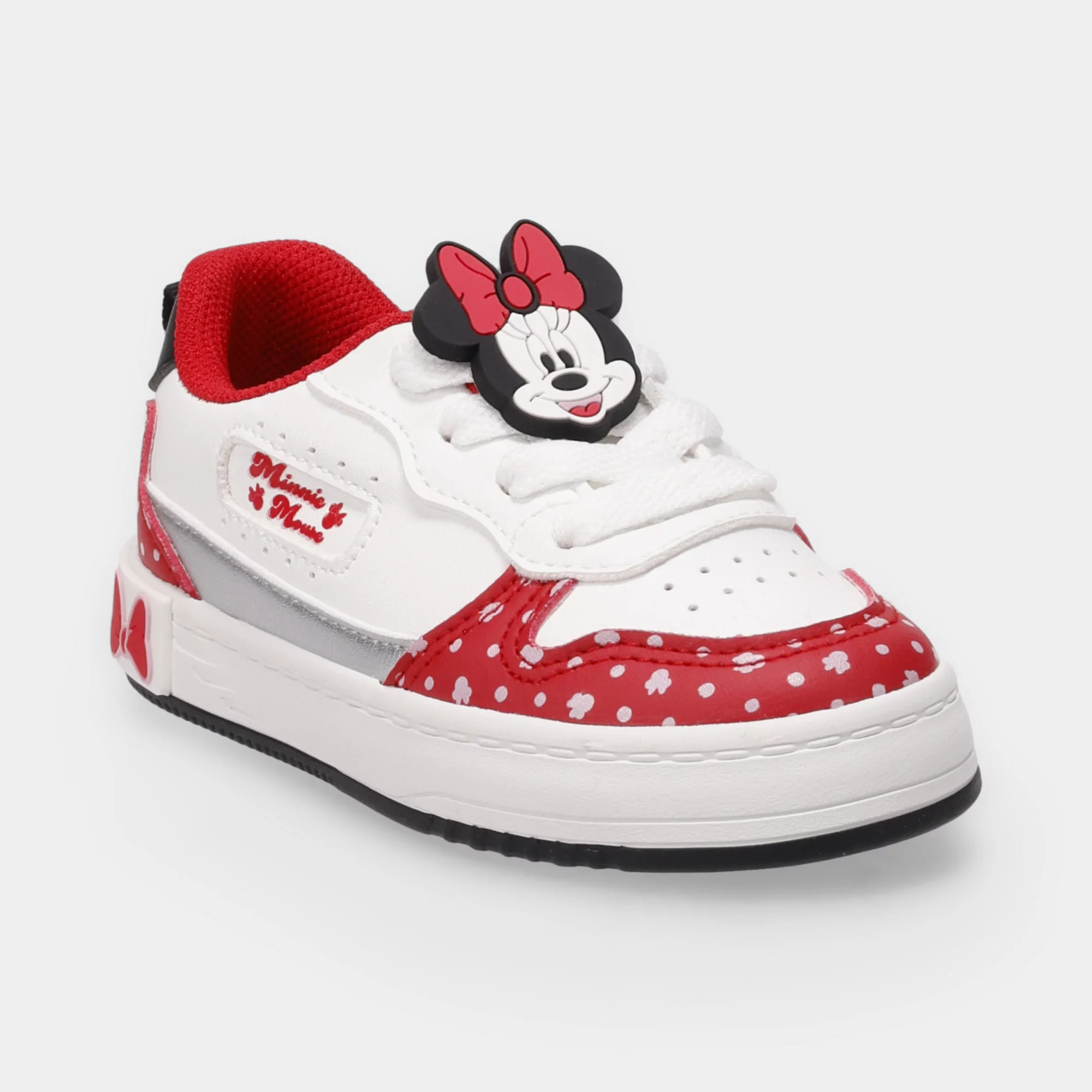 Disney's Minnie Court Toddler Girls Lace-Up Sneakers With Bow Accent | Kohl's