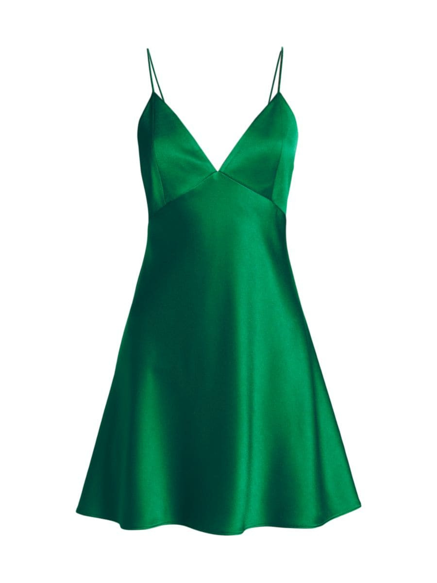 Julietta Satin Minidress | Saks Fifth Avenue