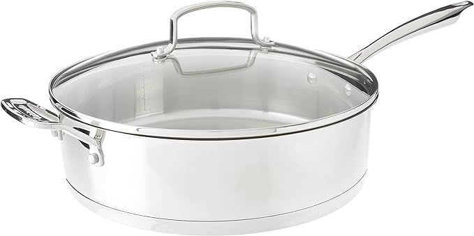 Cuisinart Professional Stainless Saute with Cover, 6-Quart | Amazon (US)