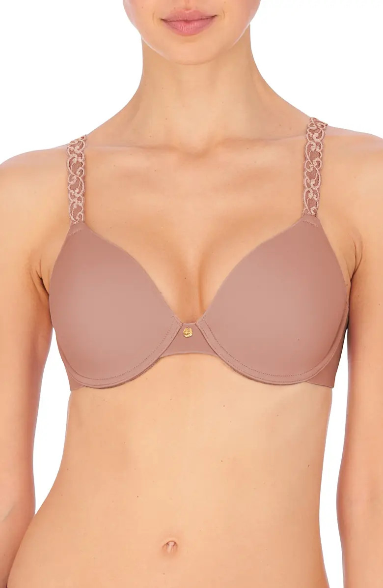 Natori Pure Luxe Underwire T-Shirt Bra | Nordstrom | Nordstrom