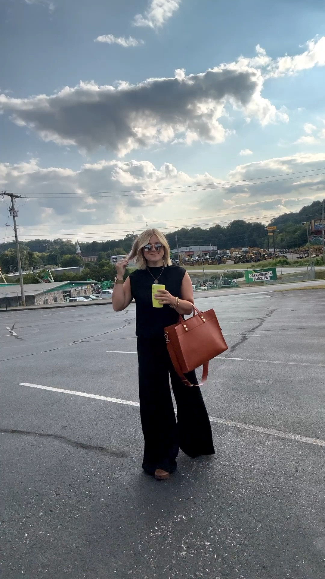 Black Spanx Wide Leg Set 🖤