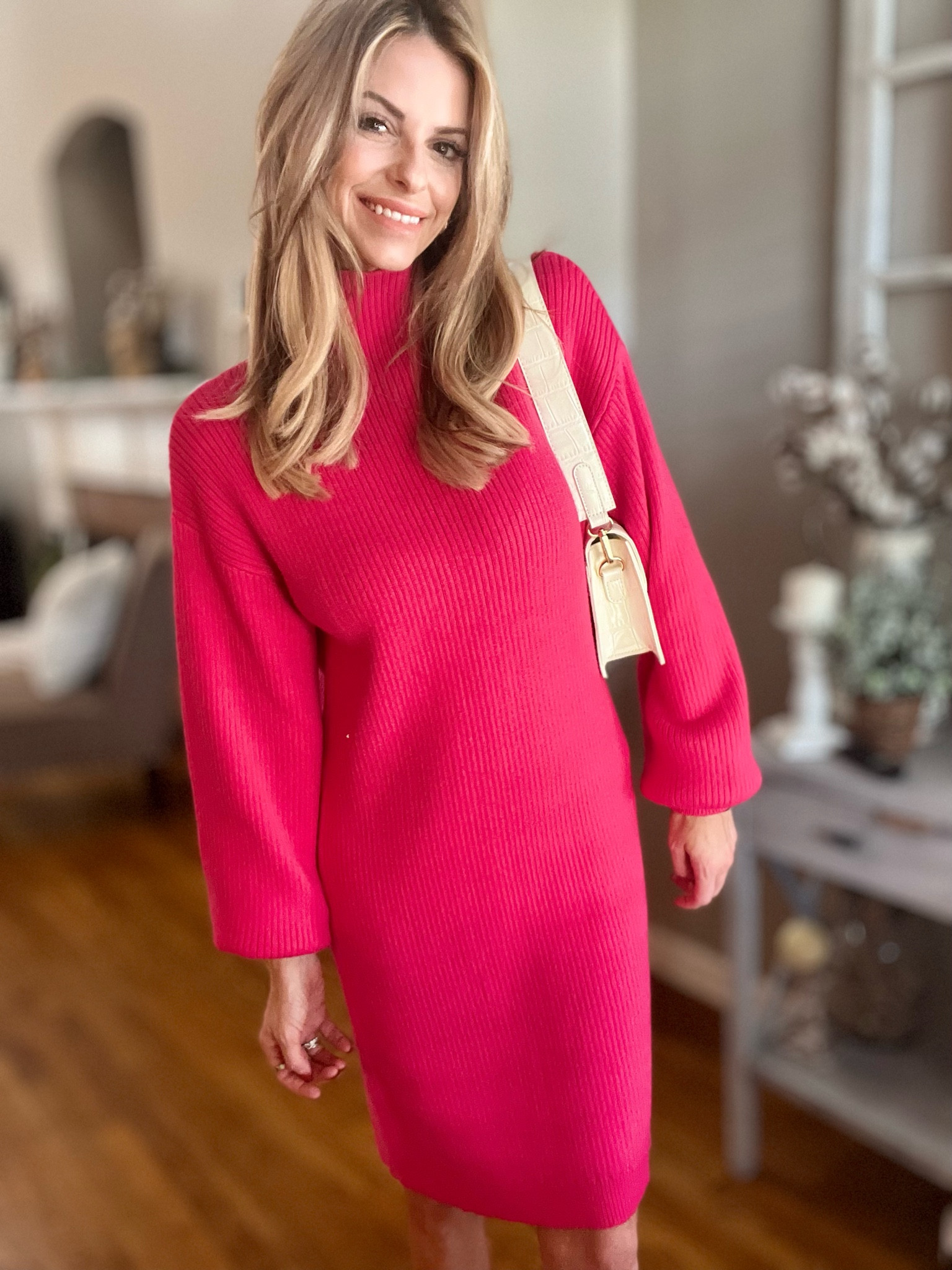 Super cute sweater dress for fall and winter from Vici! Wearing a small and available in different colors 

#LTKSeasonal #LTKstyletip #LTKHolidaySale