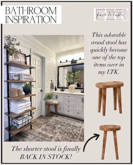 Bathroom Inspiration. Follow @farmtotablecreations on Instagram for more inspiration. Loloi Rug. Amber Interiors. Morgan Navy Sand Rug. Bathroom Inspiration. Bathroom Decor. Bathroom Shelf. Bathroom Shelf Decor. Bathroom Storage. Wood Accent Table. Wood Nesting Tables    


#LTKunder50 #LTKFind #LTKhome