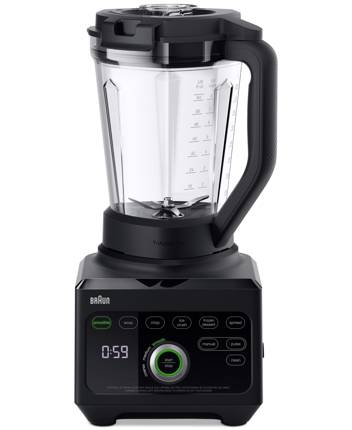 Braun TriForce Pro Power Blender JB9040BK - Black | Macy's