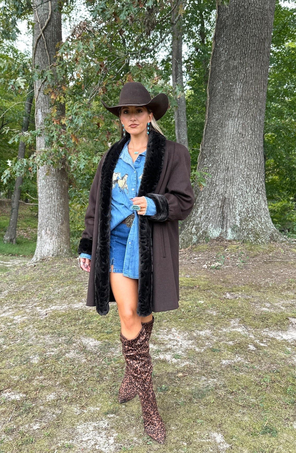 Denim on denim outfit! Possibly NFR worthy! 

#LTKFindsUnder100 #LTKShoeCrush #LTKStyleTip