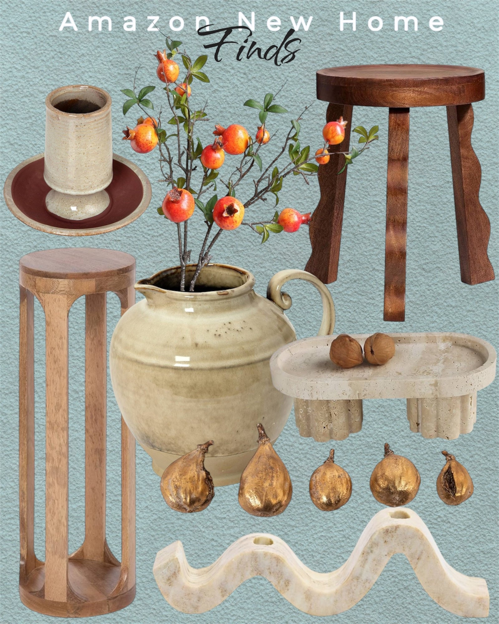 Explore a wide range of new home decor items available on Amazon, including round drink table, stool/plant stand, candle holder and other decorative objects. 



Amazon home decor, Amazon home finds 

#LTKFindsUnder100 #LTKSeasonal #LTKHome