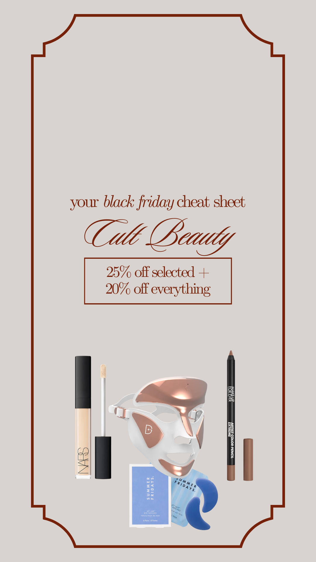 Best of Cyber Week & Black Friday deals: Cult Beauty

25% off selected brands + 20% off everything else with code CULTBEAUTYXLTK
 

 #LTKCyberWeek #LTKbeauty #LTKsale