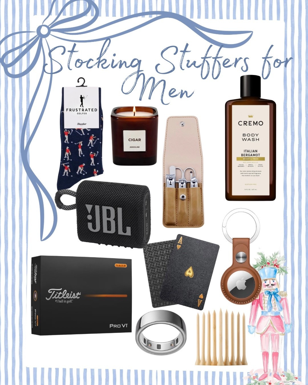 
Because men never know what they want… so I rounded up the things they always love 🎁✨ Stocking stuffer favorites are linked!

#LTKFindsUnder100 #LTKHoliday #LTKGiftGuide