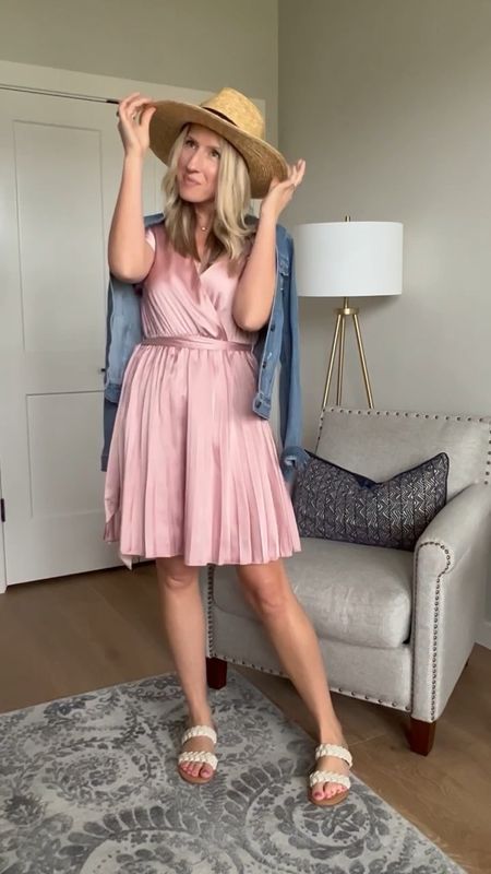 This pretty summer dress is easy to dress up or down! An Amazon dress find that you could easily wear as a guest to a wedding! #weddingguest #amazondress #amazonfind

#LTKstyletip #LTKFind #LTKunder50
