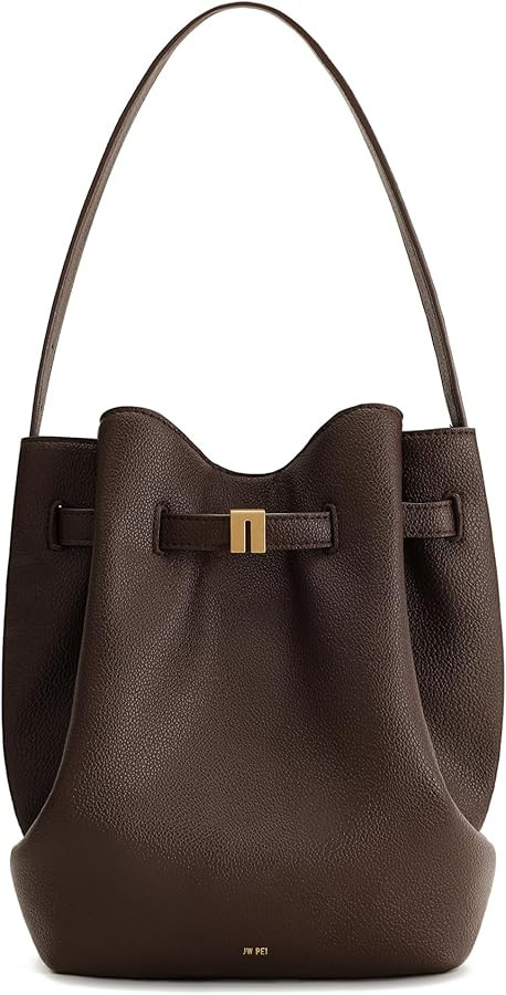 JW PEI Women's Clara Lock Accent Bucket Shoulder Bag | Amazon (US)