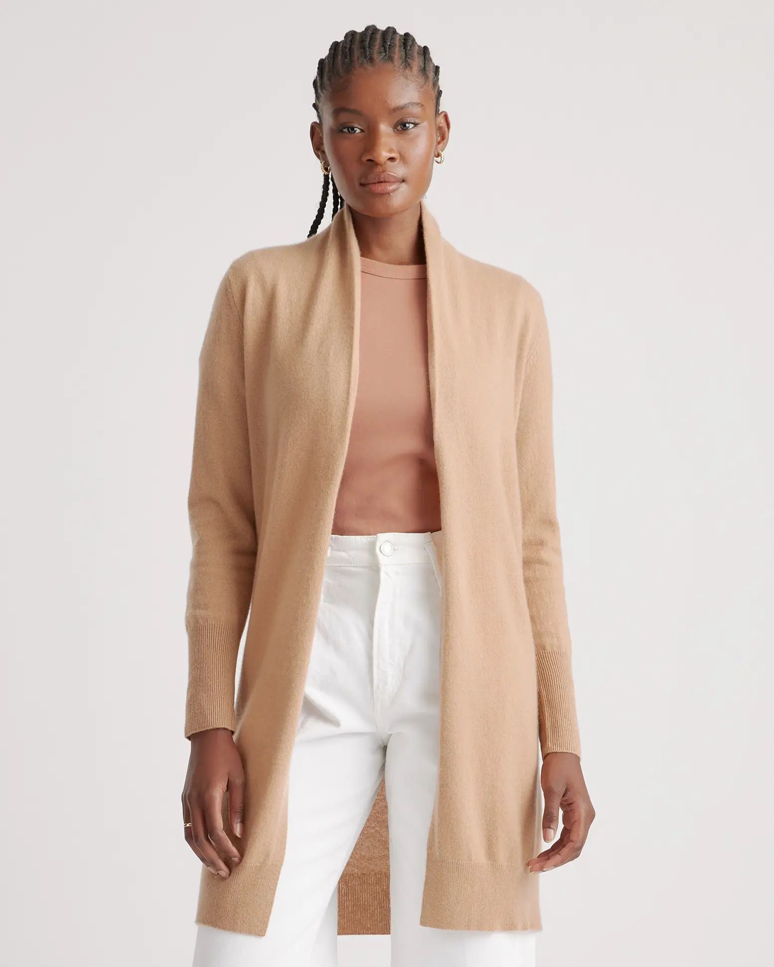 Mongolian Cashmere Duster Cardigan Sweater | Quince