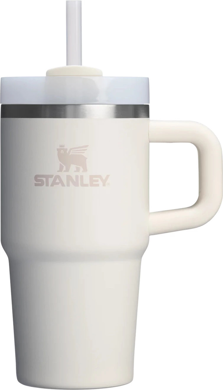 Stanley 20 oz. Quencher H2.0 FlowState Tumbler with Handle, Cream White - Black Friday | Golf Galaxy