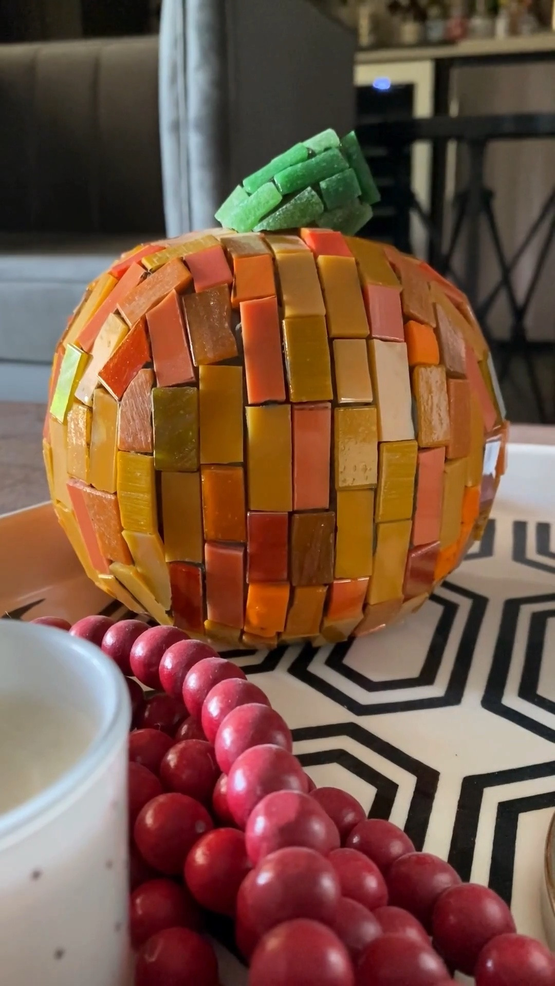 If you’re wanting to make a unique pumpkin for your fall tablescape, check this out. 🍂

Choosing a substrate for your mosaic pumpkin is a pretty important step in the process….because remember, you have to tile all of that curved surface area. It can be a challenge, I know. 🎃

I love using a mix of orange shades and materials to bring some visual interest.

If you’re looking for a substrate, materials, tools, or adhesive to make your own mosaic pumpkin I’ve put together this group of items to get you started. 🧡

For mosaic tips + tutorials — including this pumpkin — check out my YouTube channel: YouTube.com/julieweilbacher.

#fallpumpkindecor #diyfalldecor #mosaic #pumpkincarving #pumpkinart #falltablescape #cutefalldecor #uniquefalldecor

#LTKHome #LTKSeasonal