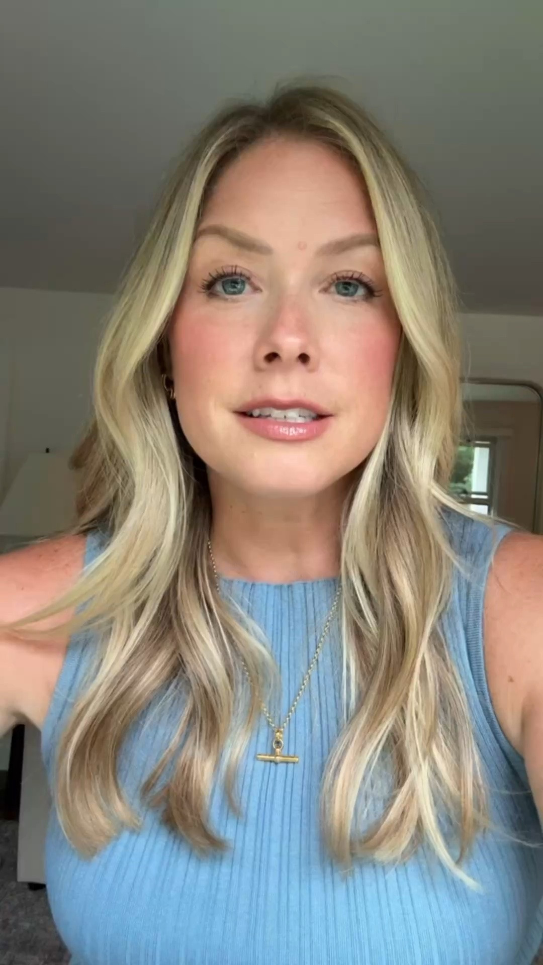 Barely-there face with @Sephora. I used the new Armani Beauty Dolci Blush in shade 5 and the Fenty Beauty gloss stick in shade 4 “Is It Fu$$y”. Find my favorite frizz-fighting products as well as these new favorites for your hair below. I miss not being near a Sephora while I’m in upstate New York, but I love being a Beauty Insider and encourage you to join as well! And please (if you are near one) be sure to take advantage of the special perks Sephora offers to Beauty Insiders, like “Buy Online, Pick up In-Store” and “Same Day Delivery”. #sephorapartner