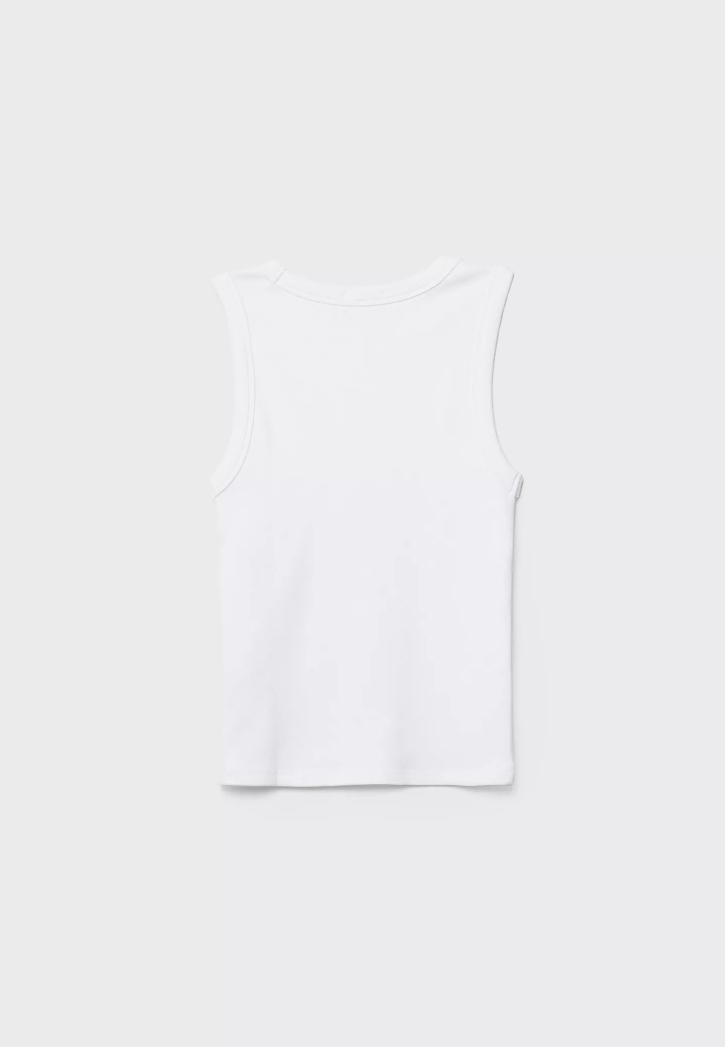 B04 Basic fitted sleeveless top | Stradivarius (UK)
